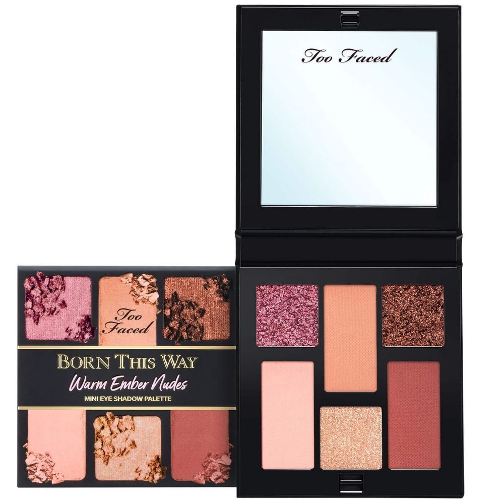 Too Faced Born This Way Warm Ember Nudes Eyeshadow Palette New in Box